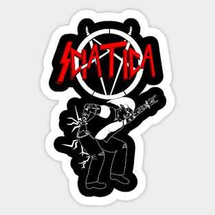 Metal Sciatica Sticker